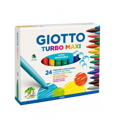 Marcadores GIOTTO MAXI - 24 Unidades